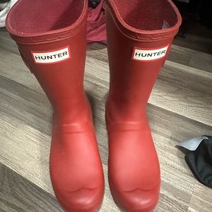 Hunter rain boots women’s size 7